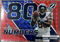 Andre Johnson #BN-AJ Football Cards 2022 Panini Zenith Behind the Numbers Prices
