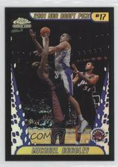 Michael Bradley [Black Refractor] Basketball Cards 2001 Topps Chrome Prices