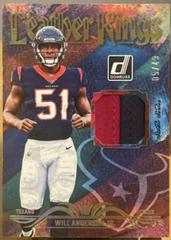 Will Anderson Jr. [Studio Series] #LK-1 Football Cards 2023 Panini Donruss Leather Kings Prices