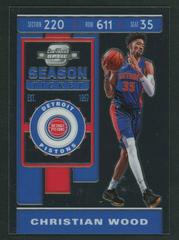 Christian Wood Basketball Cards 2019 Panini Contenders Optic Prices