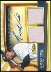 Eduardo Nunez [Dual Relic Autograph Refractor] #62 Baseball Cards 2011 Finest Prices