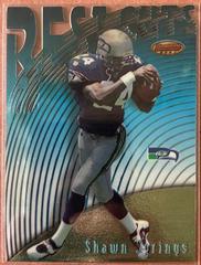 Shawn Springs Football Cards 1997 Bowman's Best Cut Prices