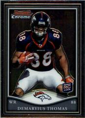 Demaryius Thomas #BCR9 Football Cards 2010 Bowman Chrome Rookie Preview Prices