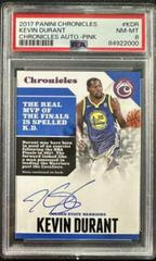 Kevin Durant [Pink] #CA-KDR Basketball Cards 2017 Panini Chronicles Autographs Prices