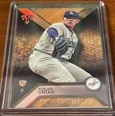 Julio Urias [Amber] #100 Baseball Cards 2016 Topps Triple Threads Prices