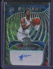 Aaron Wiggins [Meta] Basketball Cards 2021 Panini Spectra Radiant Signatures Prices