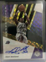 Karl Malone [Gold] #AM-KML Basketball Cards 2019 Panini Mosaic Autographs Prices