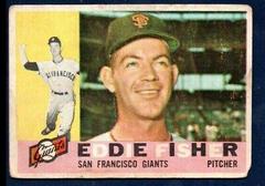 Eddie Fisher #23 Baseball Cards 1960 Venezuela Topps Prices