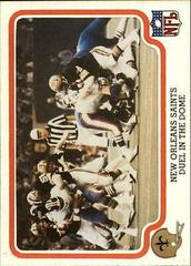 New Orleans Saints [Duel in the Dome] #34 Football Cards 1979 Fleer Team Action Prices