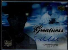 Sean Marshall [Autograph] Baseball Cards 2006 Upper Deck Future Stars Prices