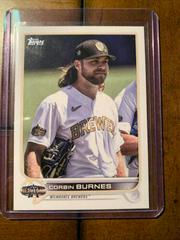 Corbin Burnes #ASG-40 Baseball Cards 2022 Topps Update All Star Game Prices