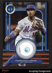Francisco Lindor [Blue] #SOA-FL Baseball Cards 2024 Topps Tribute Stamp of Approval Prices