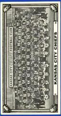Kansas City Chiefs Football Cards 1968 Topps Test Teams Prices