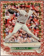 Nick Lodolo [Red] #HW24 Baseball Cards 2022 Topps Holiday Prices