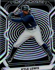 Kyle Lewis [Electric Etch Purple] Baseball Cards 2021 Panini Chronicles Obsidian Prices