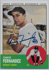 Chico Fernandez Baseball Cards 2012 Topps Heritage Real One Autographs Prices