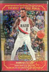 Damian Lillard #4 Basketball Cards 2022 Panini Contenders Ticket to the Hall Prices