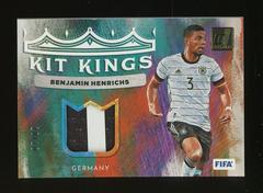 Benjamin Henrichs [Gold] #KK-BHE Soccer Cards 2022 Panini Donruss Kit Kings Prices