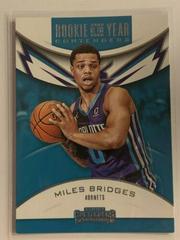 Miles Bridges [Retail] #2 Basketball Cards 2018 Panini Contenders Rookie of the Year Contenders Prices