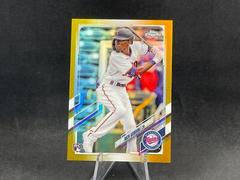 Nick Gordon [Gold Refractor] Baseball Cards 2021 Topps Chrome Update Prices