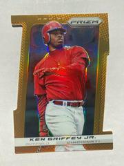 Ken Griffey Jr. [Orange Die Cut] #183 Baseball Cards 2013 Panini Prizm Prices