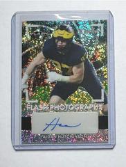 Aidan Hutchinson [Metalized Sparkles Silver] Football Cards 2022 Leaf Flash Photography Autographs Prices