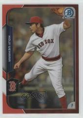 Koji Uehara [Red Refractor] Baseball Cards 2015 Bowman Chrome Prices