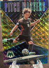 Luka Modric [Gold] Soccer Cards 2021 Panini Mosaic Road to FIFA World Cup Pitch Masters Prices