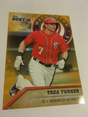 Trea Turner [5x7 Gold] Baseball Cards 2016 Topps Bunt Prices