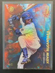 Kevin Alcantara [Red Foil] #37 Baseball Cards 2021 Bowman Inception Prices
