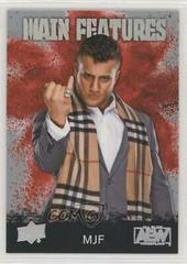 MJF [Silver] #MF-28 Wrestling Cards 2021 Upper Deck AEW Main Features Prices