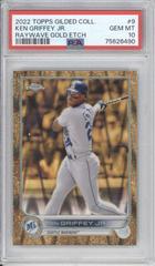Ken Griffey Jr. [RayWave Gold] #9 Baseball Cards 2022 Topps Gilded Collection Prices