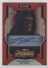 Ross Marquand as Red Skull [Red Auto] #118 Marvel 2022 Allure Prices