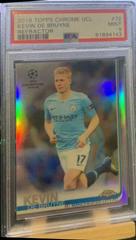 Kevin De Bruyne [Refractor] Soccer Cards 2018 Topps Chrome UEFA Champions League Prices