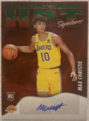 Max Christie [Green] #HSR-MAX Basketball Cards 2022 Panini Hoops Hot Signatures Rookies Prices