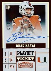 Brad Kaaya [Playoff] Football Cards 2017 Panini Contenders Draft Picks Prices