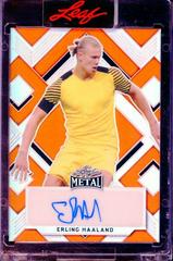 Erling Haaland [Prismatic Orange] #BA-EH1 Soccer Cards 2022 Leaf Metal Autographs Prices