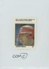 Johnny Bench Baseball Cards 1983 Fleer Stamps Prices
