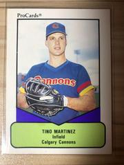 Tino Martinez #124 Baseball Cards 1990 ProCards AAA Prices