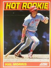 Hal Morris #3 Baseball Cards 1991 Score Hot Rookies Prices
