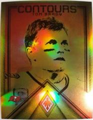Tom Brady [Yellow] #CT-2 Football Cards 2022 Panini Phoenix Contours Prices