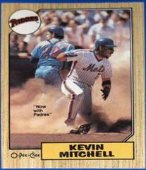 Kevin Mitchell #307 Baseball Cards 1987 O Pee Chee Prices