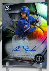Aaron Zavala [Ice Pattern Foil Autograph] #TOP-38 Baseball Cards 2022 Bowman Platinum Top Prospects Prices