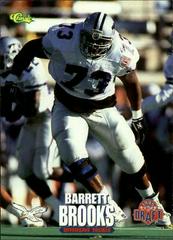 Barrett Brooks #89 Football Cards 1995 Classic NFL Rookies Prices