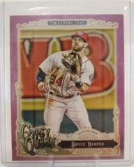 Bryce Harper [w/ Cap Purple] Baseball Cards 2017 Topps Gypsy Queen Prices