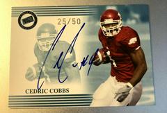 Cedric Cobbs [Blue] Football Cards 2004 Press Pass Autograph Prices