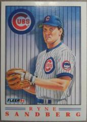 Ryne Sandberg #3 Baseball Cards 1991 Fleer Pro Vision Prices