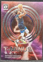 Anthony Edwards #11 Basketball Cards 2022 Panini Donruss Optic T Minus 3 2 1 Prices