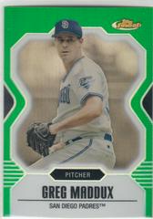 Greg Maddux [Green Refractor] Baseball Cards 2007 Finest Prices