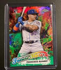 Francisco Alvarez [Green] Baseball Cards 2023 Topps Chrome Future Stars Prices